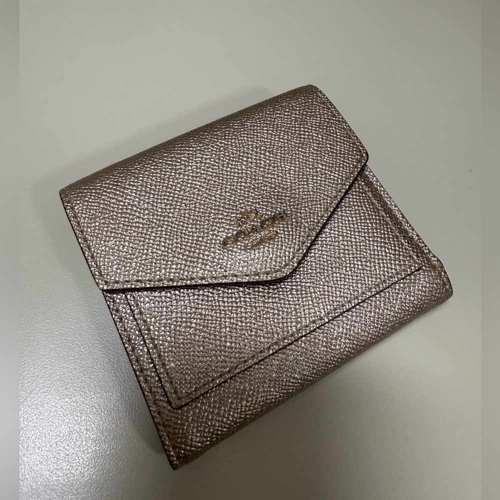Coach Shimmering Gold Women's Wallet